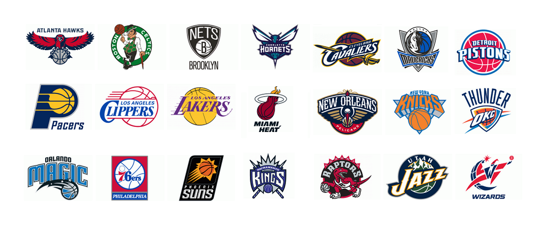 2 - nba logos with balls 1065